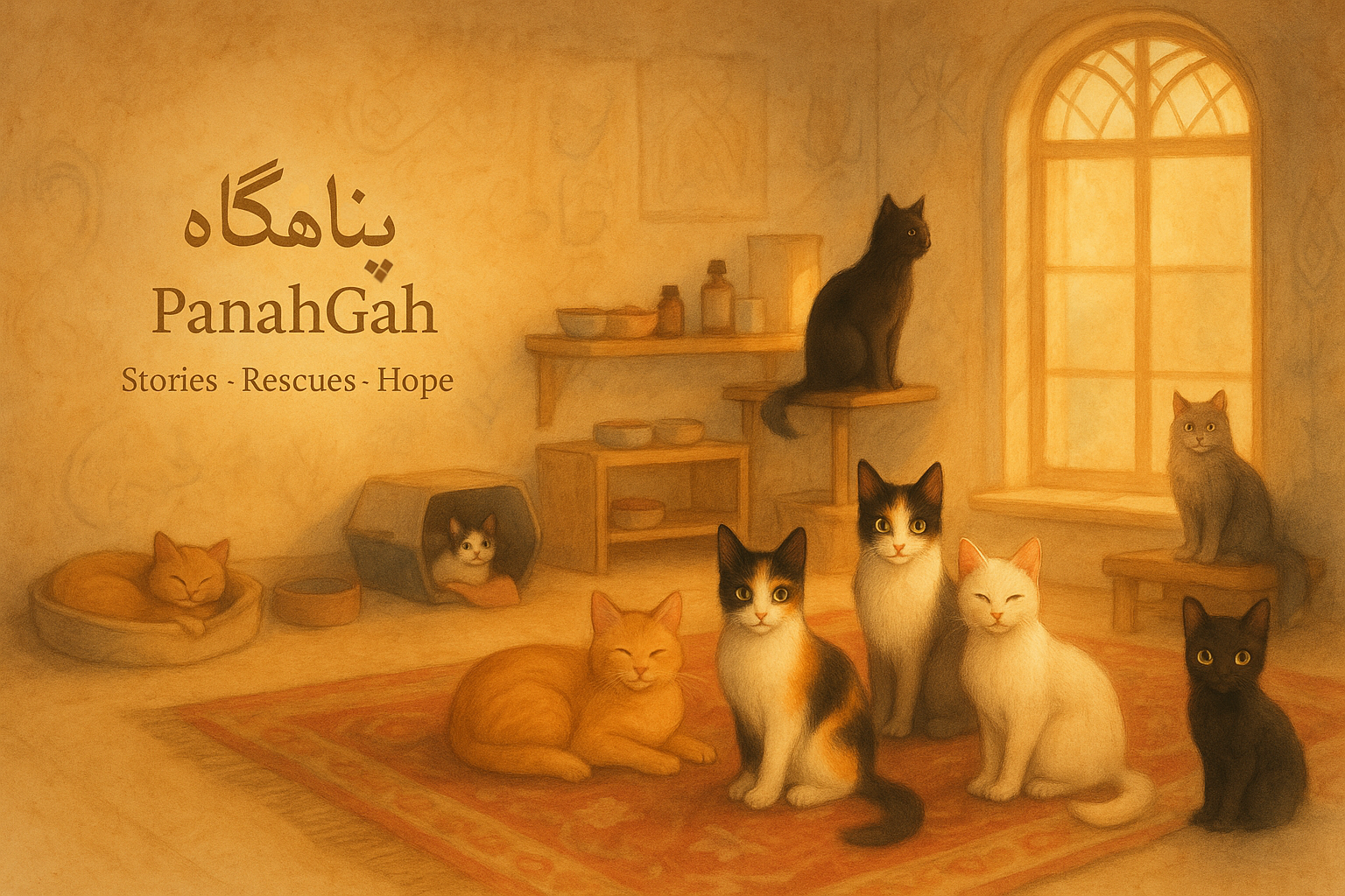 PanahGah – Every Rescued Cat Deserves a Home
